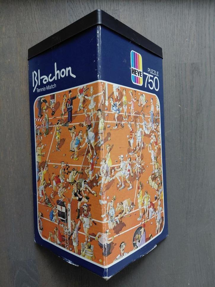 Heye - Blachon - Tennis Match - (750), Hobby en Vrije tijd, Denksport en Puzzels, Gebruikt, Legpuzzel, 500 t/m 1500 stukjes, Ophalen of Verzenden