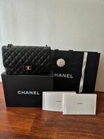 Chanel jumbo Classic Flap bag, Sieraden, Tassen en Uiterlijk, Tassen | Damestassen, Ophalen of Verzenden, Zo goed als nieuw, Zwart