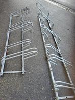 2x fietsenrek voor 8 fietsen. Gegalvaniseerd in goede staat., Ophalen, Zo goed als nieuw