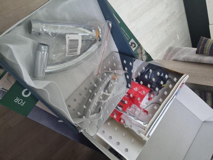 Regendouchekop 28 cm rvs, Doe-het-zelf en Verbouw, Sanitair, Nieuw, Douche, Chroom, Rvs, Ophalen