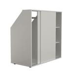 Kledingkast schuine wand zolder slaapkamer schuifdeuren, Ophalen, Nieuw, 50 tot 100 cm, Minder dan 100 cm