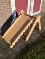 Houten klimrek met glijbaan - Gebruikt, Ophalen, Gebruikt, Glijbaan