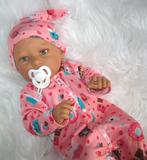 volvinyl baby pop grote levensechte babypop 52 cm meisje new, Selintoys, Nieuw, Ophalen of Verzenden, Leiden