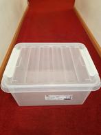 opbergkrat storage box Hema London 32 ltr, 2 stuks + deksels, Ophalen, Minder dan 35 cm, Zo goed als nieuw, Minder dan 40 cm