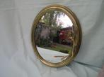 Ovale Antieke  Bronzen spiegel,v.a 75,00e, Ophalen of Verzenden, Ovaal, Minder dan 50 cm, Minder dan 100 cm