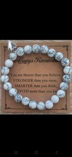 Armband hart met tekst, Ophalen of Verzenden, Nieuw, Zilver