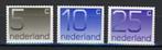 2001 Crouwelzegels 1108-1109-1110 postfris gestanst, Postzegels en Munten, Postzegels | Nederland, Verzenden, Na 1940, Postfris