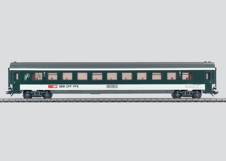 Marklin H0 42163 OVP Personenrijtuig 2de klasse van de SBB, Hobby en Vrije tijd, Modeltreinen | H0, Zo goed als nieuw, Wagon, Wisselstroom