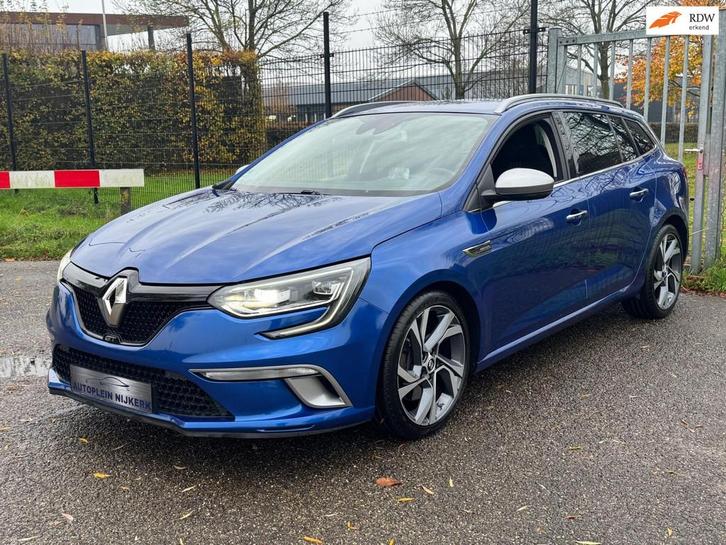 Renault Mégane Estate 1.6 TCe GT EDC 205PK Pure LED 4wiel c, Auto's, Renault, Bedrijf, Te koop, Mégane, ABS, Airbags, Airconditioning