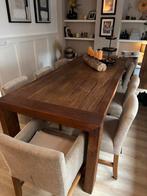 Teak Eettafel 8 of 10 persoons, Ophalen, Teakhout, 200 cm of meer, 50 tot 100 cm
