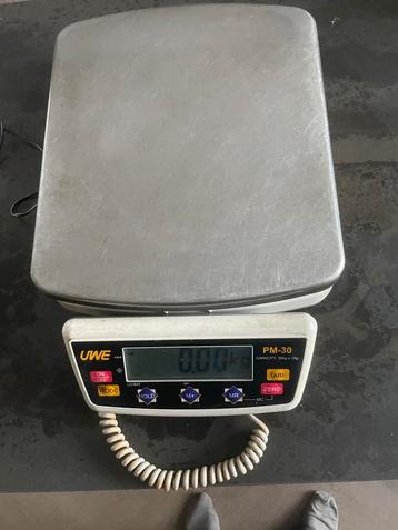 UWE PM-30 Weegschaal - 30kg Capaciteit beschikbaar voor biedingen