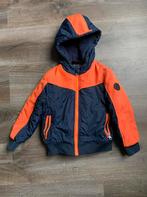 Oranje/Blauwe Jas Maat 110/116, Kinderen en Baby's, Kinderkleding | Overige, Ophalen of Verzenden, Zo goed als nieuw, Jongen of Meisje