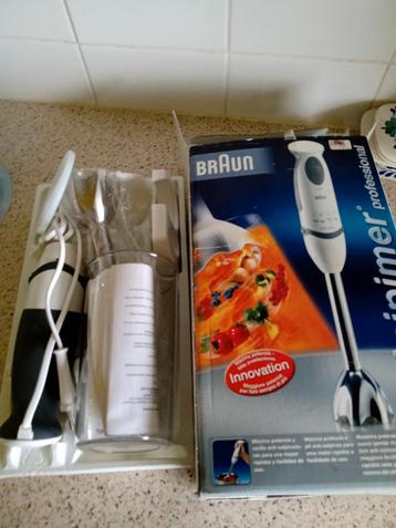 BRAUN Nieuwe Staafmixer 500W Nooit Gebruikt! beschikbaar voor biedingen