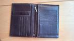 Lederen portefeuille, Sieraden, Tassen en Uiterlijk, Portemonnees, Overige merken, Gebruikt, Bruin, Ophalen of Verzenden