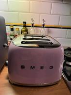 Smeg broodrooster 4 sleuven, Witgoed en Apparatuur, Broodroosters, Ophalen, Zo goed als nieuw