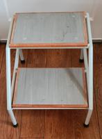 Ziekenhuis bedopstap krukje jaren '60 '70 oud vintage., Ophalen, Gebruikt
