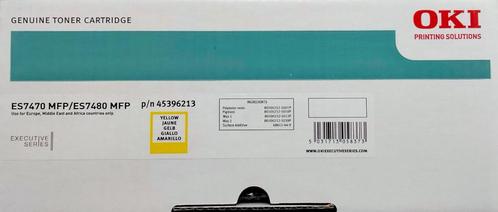 45396213 OKI Geel, Originele Toner Cartridge, ES7470 MFP, Computers en Software, Printerbenodigdheden, Nieuw, Toner, Ophalen of Verzenden