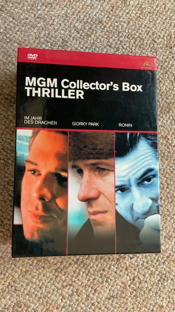 MGM THRILLER Collector’s Box., Cd's en Dvd's, Boxset, Actiethriller, Ophalen of Verzenden, Zo goed als nieuw
