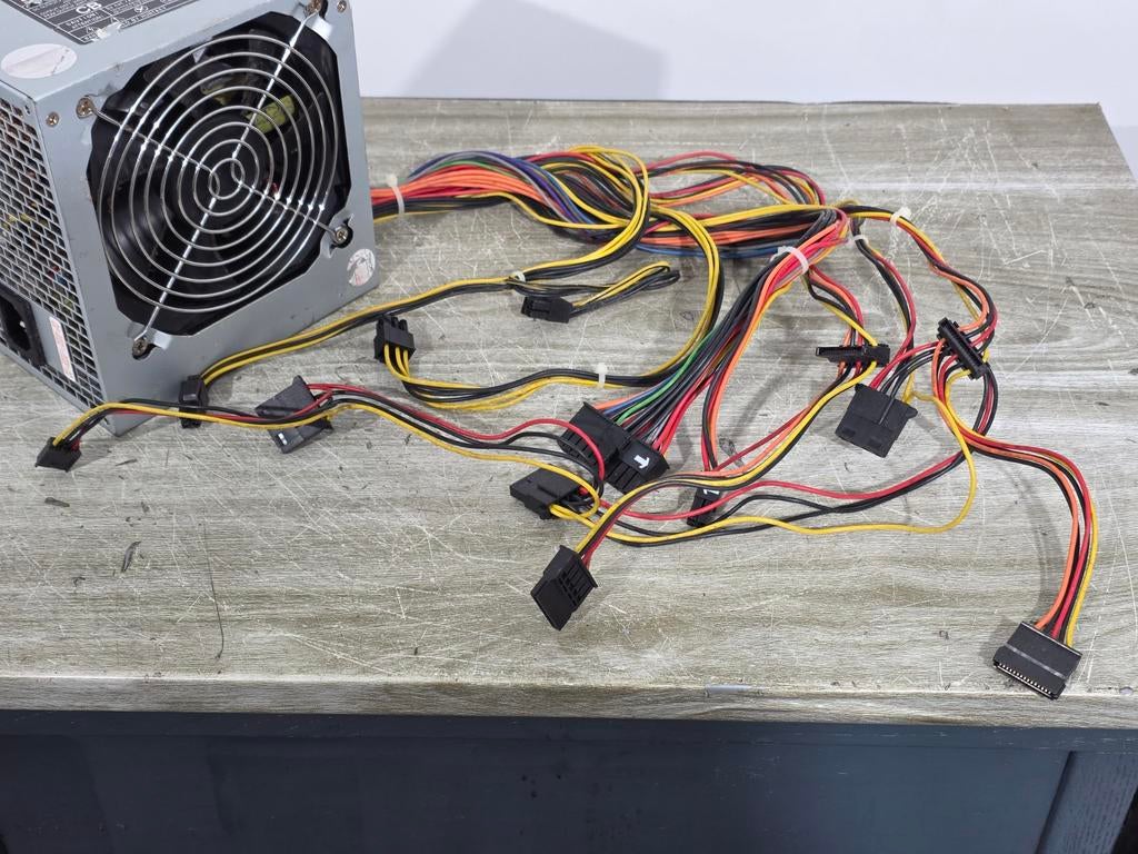 Huntkey 400w max voeding psu power supply hk400-51ap, Ophalen of Verzenden, Gebruikt