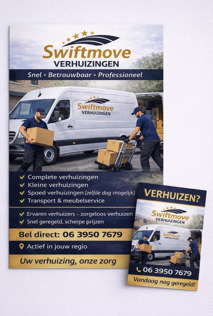 Verhuisbedrijf nodig? Direct beschikbaar – Swiftmove, Diensten en Vakmensen, Verhuizers en Opslag, Bedrijfsverhuizingen, Opslag