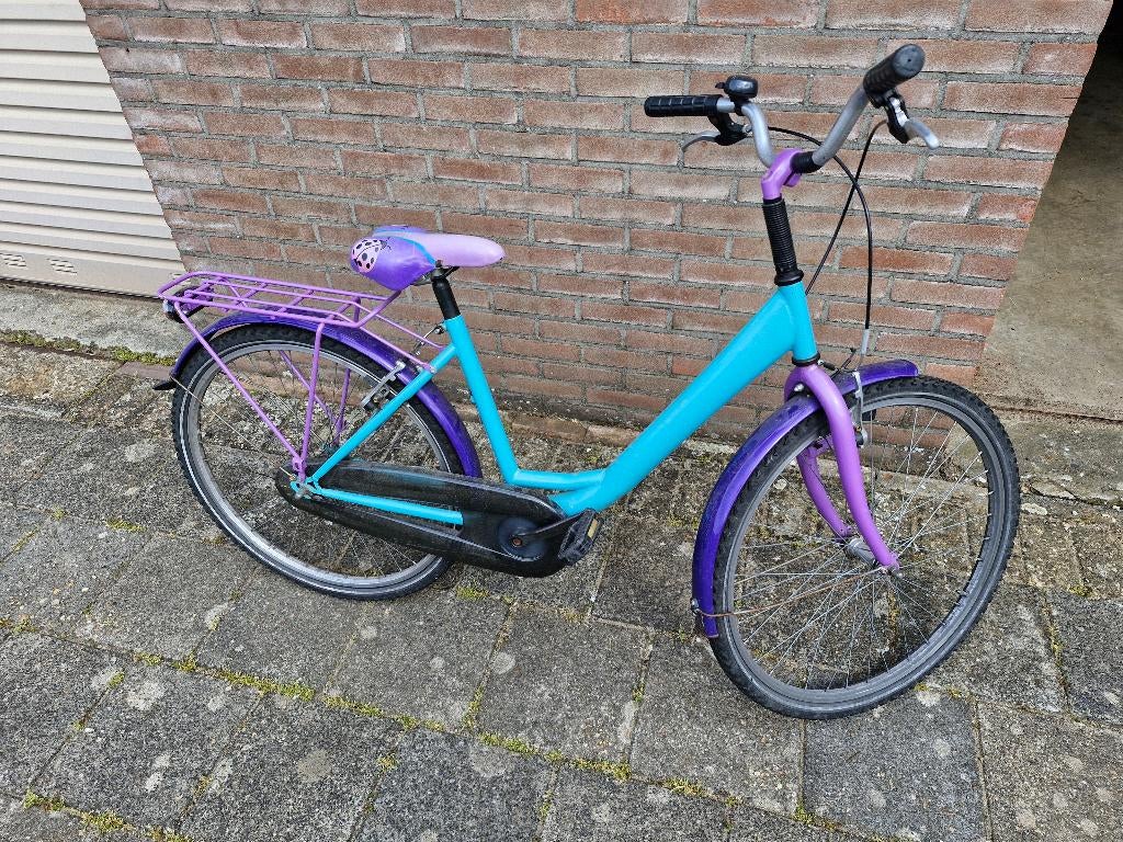kinderfiets, Fietsen en Brommers, Fietsen | Kinderfietsjes, Ophalen, Gebruikt, 20 inch of meer