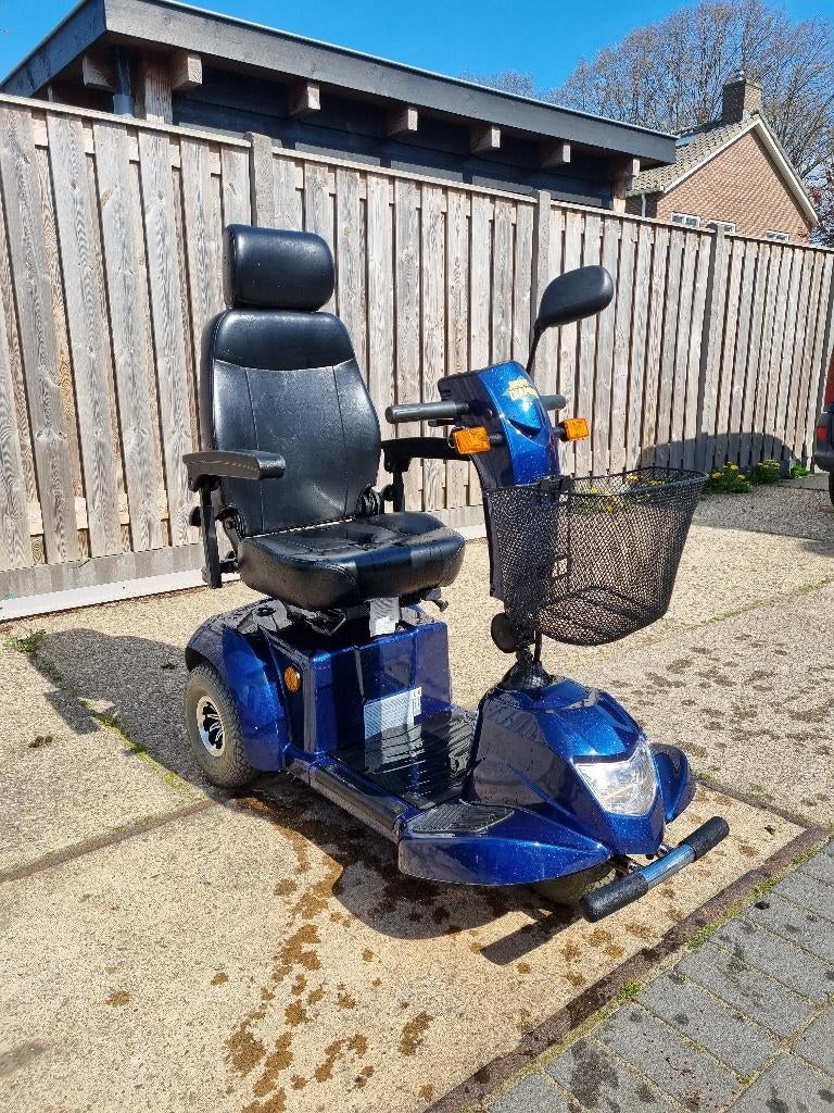 Vermeiren eres 3 blauw, Diversen, Brommobielen en Scootmobielen, 10 km/u of minder, Gebruikt, Ophalen of Verzenden, 26 t/m 35 km