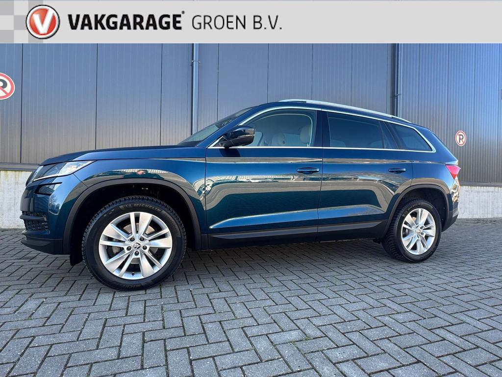 Skoda KODIAQ 1.5 TSI Business Edition Plus / el. trekhaak /, Auto's, Skoda, Euro 6, 4 cilinders, 150 pk, Blauw