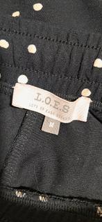 L.O.E.S.🌷 stretch lange kokerrok mt M, Maat 38/40 (M), Studio Anneloes, Verzenden, Zwart