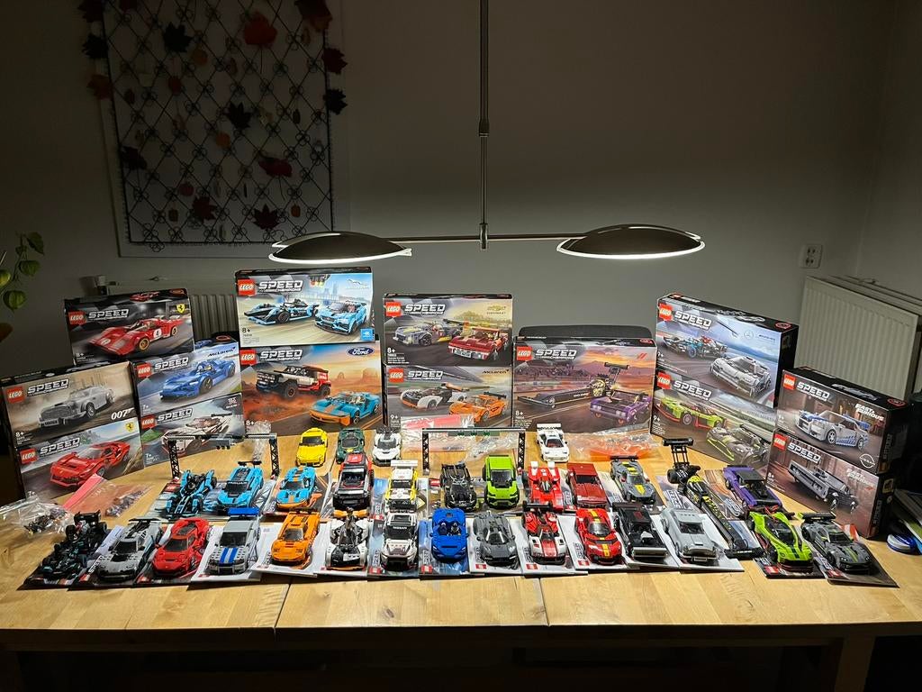31 LEGO Speed Champions verzameling, Kinderen en Baby's, Speelgoed | Duplo en Lego, Ophalen of Verzenden, Zo goed als nieuw
