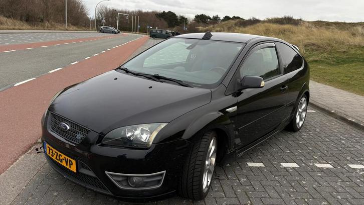 Ford Focus 2.5 20V Turbo 166KW 3D 2008 Zwart, Auto's, Ford, Particulier, Focus, Benzine, E, Hatchback, Handgeschakeld, Origineel Nederlands