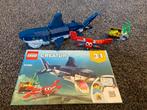 Lego Creator 3in1 31088 Diepzee Wezens, Ophalen of Verzenden, Zo goed als nieuw, Complete set, Lego