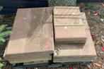 Betontegels rood 7 stuks + 6 kleine, Tuin en Terras, Tegels en Klinkers, Ophalen, Gebruikt, Minder dan 5 m², Beton