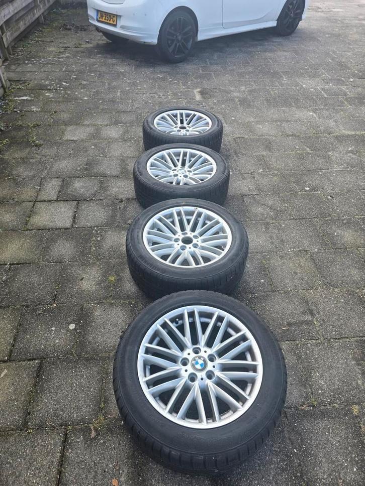 BMW E65 E66  Velgen met goede winterbanden, Auto-onderdelen, Banden en Velgen, Banden en Velgen, Winterbanden, 18 inch, Personenwagen