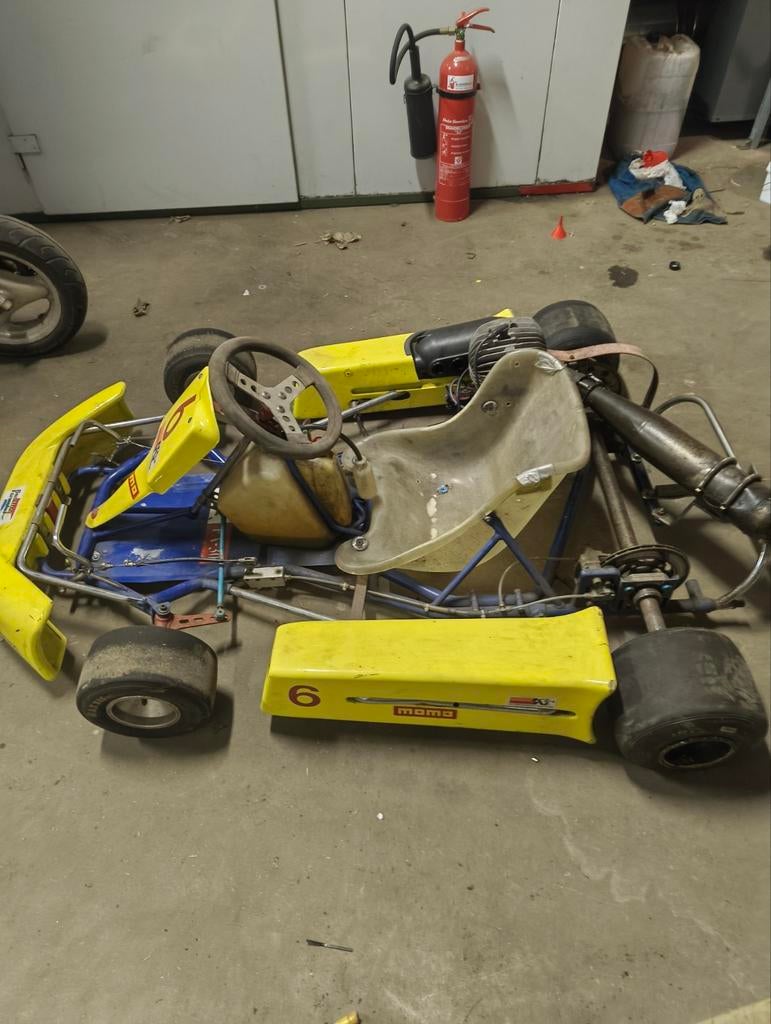 Top Kart met een Rotax 100cc DSC, Ophalen of Verzenden, Kart