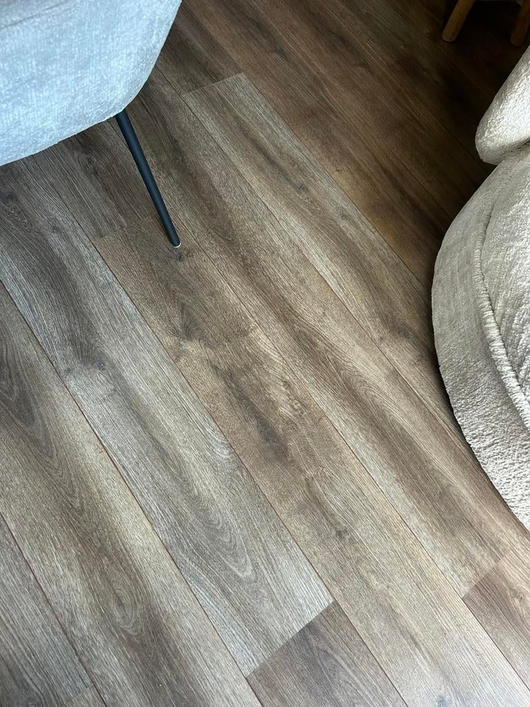 Donker laminaat Karwei, Huis en Inrichting, Ophalen of Verzenden, Zo goed als nieuw, Laminaat