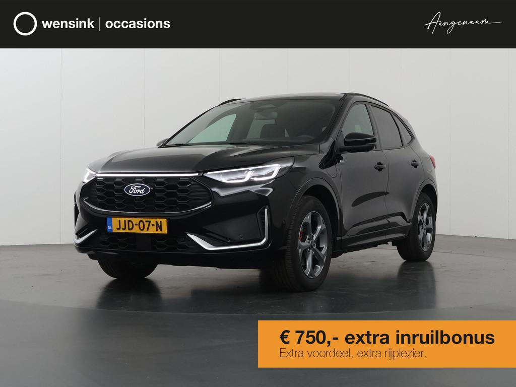 Ford Kuga 2.5 PHEV ST-Line X | Panoramadak | Winterpakket |, Gebruikt, Zwart, Plug-in hybride, Bedrijf