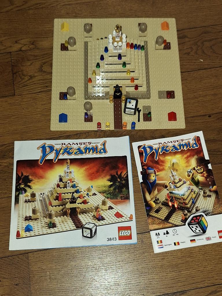 Lego Ramses Pyramid 3843., Compleet, Gebruikt, Lego, Ophalen of Verzenden