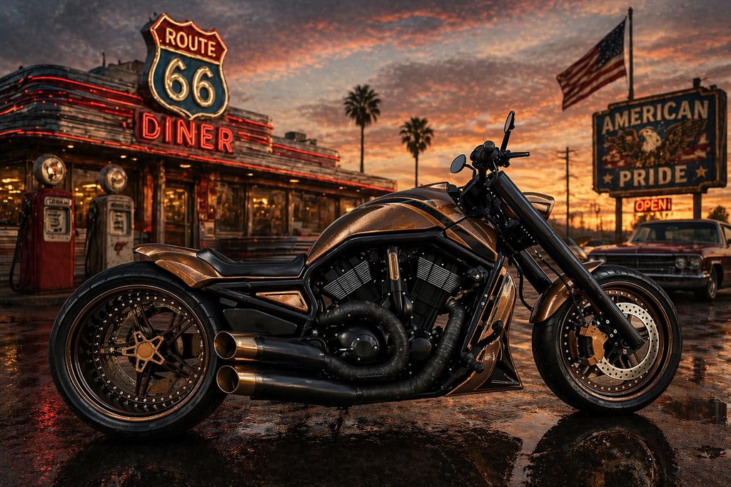 Gezocht: Harley-Davidson V-Rod Custom met 300+ achterband, Particulier, Occasion, Chopper