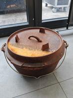 Dutch Oven 32 cm Gietijzer - Opknapper voor BBQ-liefhebber, Ophalen, Gebruikt