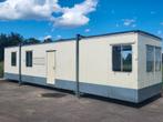 Echte Portakabin, ca 12x3 meter, 2 ruimtes, Ophalen
