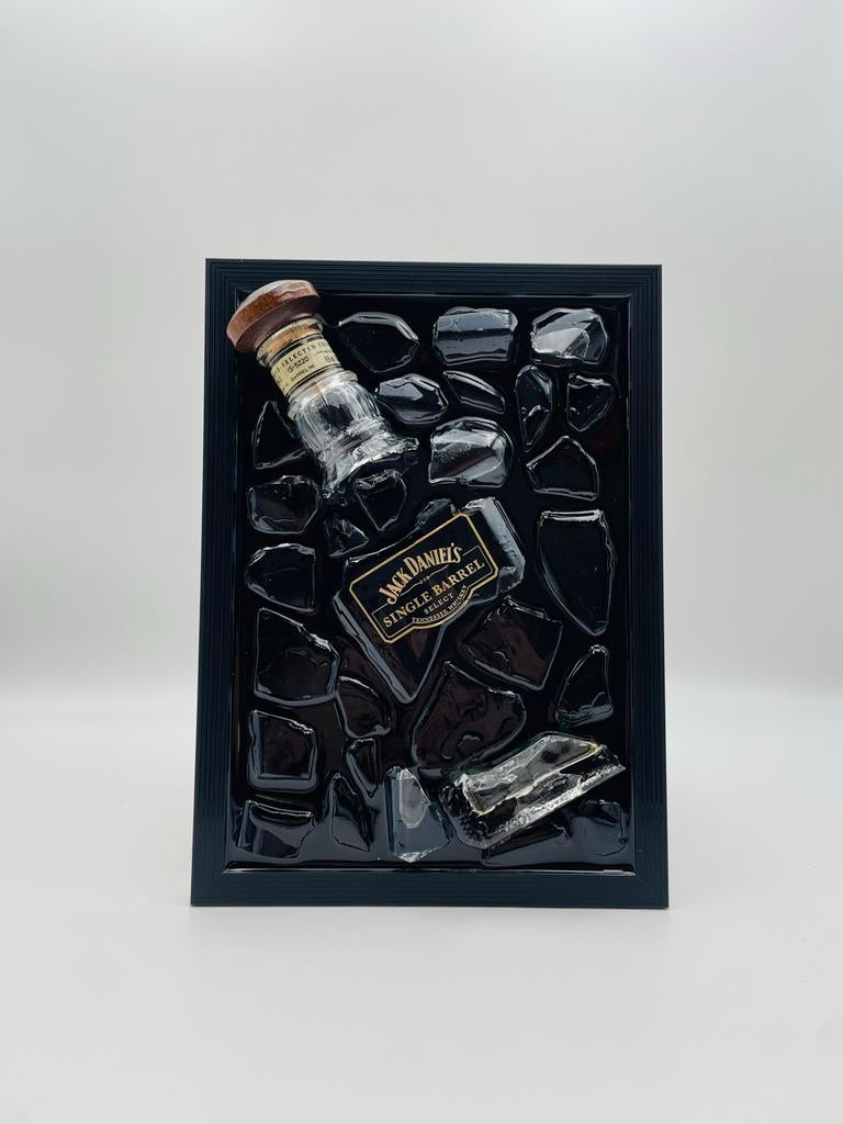 Jack Daniëls Single Barrel Fles Kunstwerk, Ophalen of Verzenden