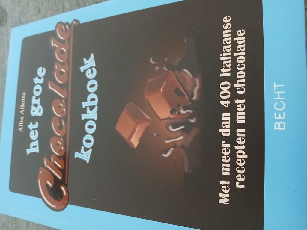 Het grote chocolade kookboek alba allota, Ophalen of Verzenden