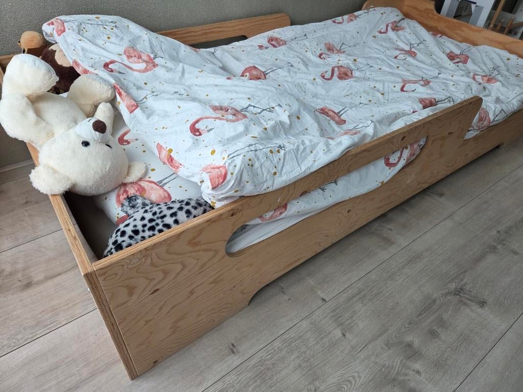 Kinderbed Petit Puk 90x200 cm, Ophalen, 85 tot 100 cm, Gebruikt, Lattenbodem