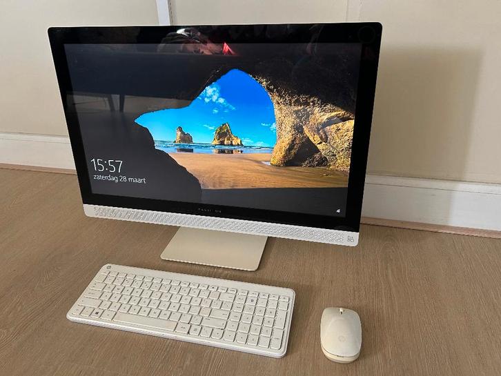 HP Pavilion All-in-One - i7 - 24-b241nd, Computers en Software, Desktop Pc's, Gebruikt, 4 Ghz of meer, HDD, SSD, 8 GB, Met videokaart