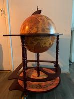 Globe bar wereld bol voor drankflessen, Huis en Inrichting, Woonaccessoires | Wereldbollen, Ophalen, Zo goed als nieuw