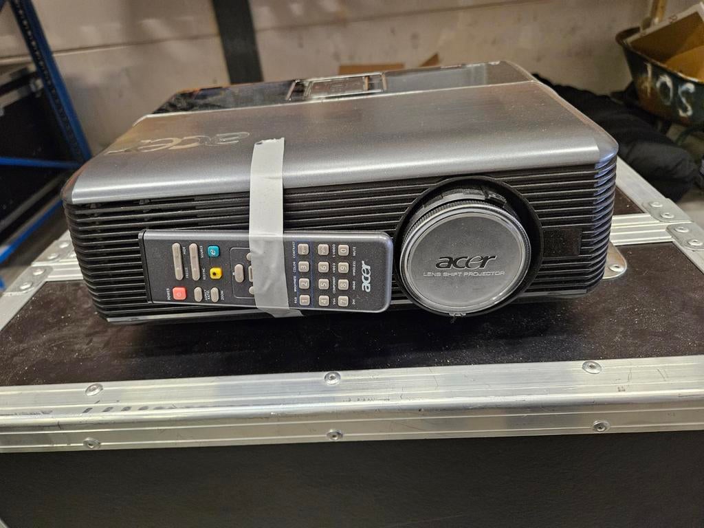 Acer DLP Beamer met afstandsbediening, Audio, Tv en Foto, Beamers, Ophalen, Gebruikt, DLP, Acer