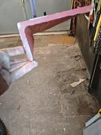 Hoeklijn 200x100x10 gestraald en gemenied, lengte 1725mm, Ophalen of Verzenden, Gebruikt, IJzer