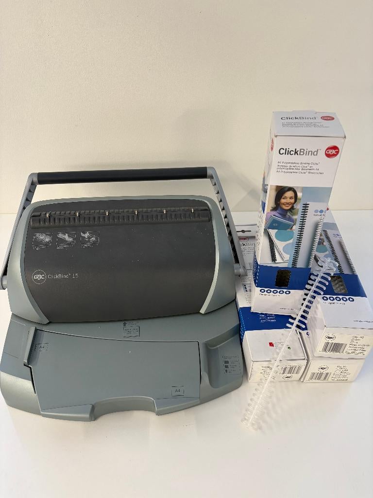 Inbindmachine, Diversen, Ophalen, Zo goed als nieuw