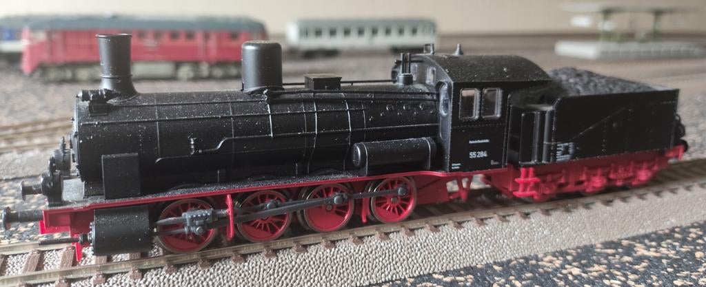 Piko BR55 digitaal, Zo goed als nieuw, Gelijkstroom, Locomotief, Piko