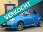 Fiat 500 1.2 500S Sport - DigiDash - Airco - Blauwe Gordels, Gebruikt, 4 cilinders, 840 kg, Leder en Stof